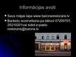 Prezentācija 'Banketa piedāvājums uzņēmumā "Barons"', 3.