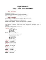 Paraugs 'Dzejas dienas', 1.