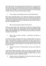 Konspekts 'Neighbourhood', 2.