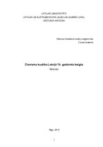 Referāts 'Cionisma kustība Latvijā 19.gadsimta beigās', 1.