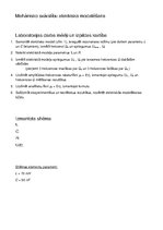 Paraugs 'Mehānisko svārstību elektriska modelēšana', 1.