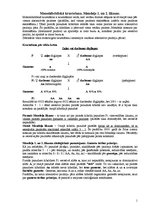 Konspekts 'Monohibrīdiskā krustošana. Mendeļa 1. un 2.likums', 1.