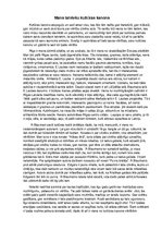 Eseja 'Mans latviešu kultūras kanons', 1.