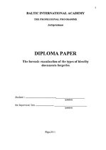 Diplomdarbs 'Personu apliecinošu dokumentu viltojumu veidu kriminālistiskā izpēte', 3.