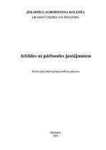 Konspekts 'Grāmatvedības pamati - atbildes uz jautājumiem', 1.