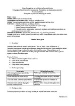 Konspekts 'Konspekts mājturības un tehnoloģijas stundai 1.klasei', 1.