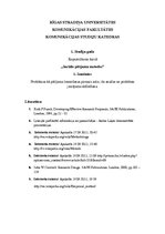 Konspekts 'Sociālo pētījumu metodes, pirmais seminārs', 1.