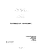 Referāts 'Personāla vadīšanas process uzņēmumā', 1.