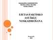 Prezentācija 'Lietas faktisko apstākļu noskaidrošana', 1.