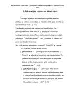 Referāts 'Psiholoģijas zinātne un tās problēmas 21. gadsimtā Latvijā', 1.