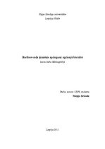 Referāts 'Barības vada ķīmiskie apdegumi mazbērna periodā', 1.