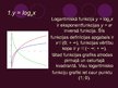 Prezentācija 'Logaritmiskās funkcijas', 7.
