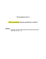 Konspekts 'Masu komunikācija: jēdziens, pirmsākumi un attīstība', 1.