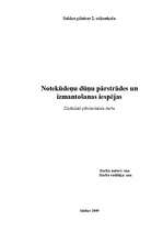 Referāts 'Notekūdeņu dūņu pārstrādes un izmantošanas iespējas', 1.