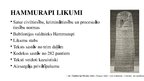 Prezentācija 'Hammurapi likumi, Divpadsmit tabulu likumi, Manu likumi', 2.