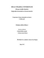 Konspekts 'Grāmatvedības bilance (krājumi)', 1.