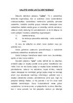 Konspekts 'Valsts vara un civiltiesības', 1.