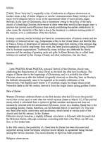 Referāts 'Celebrations', 1.