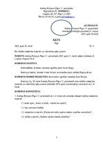 Paraugs 'Rīkojums un akts', 2.