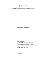 Konspekts 'Dizartrija', 1.