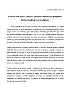 Konspekts 'Kanālu (link state), vektoru (distance vector) un piespiedu (policu routing) mar', 1.