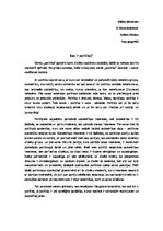 Eseja 'Kas ir politika', 1.