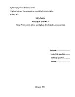 Konspekts 'Pirmo un otro ēdienu pasniegšana', 1.