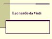 Prezentācija 'Leonardo da Vinči izgudrojumi', 1.