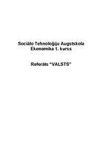 Konspekts 'Valsts', 1.