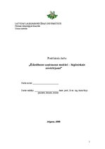 Referāts 'Ēdināšanas uzņēmuma sanitāri-higiēniskais novērtējums', 1.