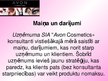Prezentācija 'Mārketinga sistēmas pamatelementi uzņēmumā "Avon"', 9.
