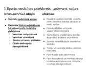 Prezentācija 'Sporta medicīna. Konspekts ieskaitei treneriem', 2.