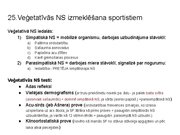 Prezentācija 'Sporta medicīna. Konspekts ieskaitei treneriem', 30.