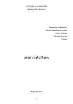Referāts 'Методы научения распознавания букв и чтения', 1.