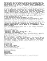 Eseja 'Describe what Happens in an Infant Baptism', 1.