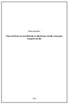 Paraugs 'Gāzu attīrīšana no sēra dioksīda ar adsorbcijas metodi, izmantojot mangāna oksīd', 1.