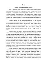 Eseja 'Ētiskās vērtības. Labais un ļaunais', 1.