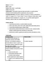 Konspekts 'Integrētā mācību prakse skolā 3.klasei', 1.