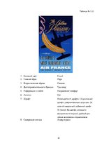 Referāts 'Сравнительный анализ рекламных плакатов компании Air France 30-50х годов ХХ и на', 61.