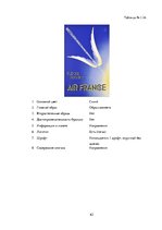 Referāts 'Сравнительный анализ рекламных плакатов компании Air France 30-50х годов ХХ и на', 62.