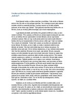 Eseja 'Vecāku un bērnu attiecību tēlojums Rūdolfa Blaumaņa darbā "Indrāni"', 1.