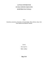 Eseja 'Semiotikas pamatsaturs. Semiotika un tās ģenealoģija. Zīmes jēdziens, zīmju veid', 1.