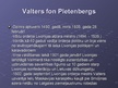 Prezentācija 'Valters fon Pletenbergs', 2.