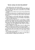 Eseja 'Uz tevi, Latvija, iet visas mūsu domas', 1.