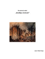 Konspekts 'Krustvārdu mīkla - Bastīlijas cietoksnis', 1.