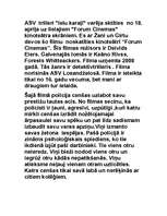 Eseja 'Filma "Ielu karaļi", "Street kings"', 2.