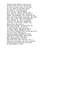 Eseja 'Several Days Before I Was to Die (Poem)', 1.