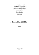 Referāts 'Darbinieka atbildība', 1.