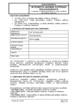 Paraugs 'Integrētā vadības sistēmas rokasgrāmata', 2.