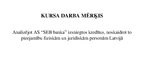 Referāts 'Izsniegto kredītu analīze AS "SEB banka" un prezentācija', 44.